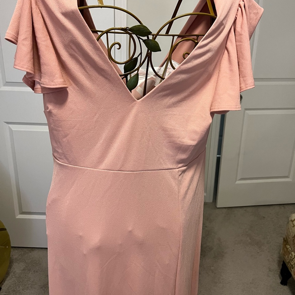 Birdy Grey pink formal gown xxl